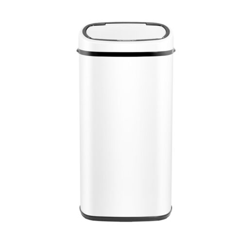Devanti 68L Motion Sensor Bin Rubbish Automatic White - Image 4