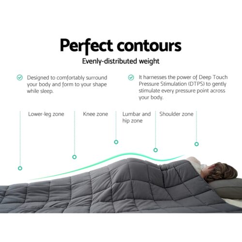 Giselle Weighted Blanket 7KG Adult - Image 5