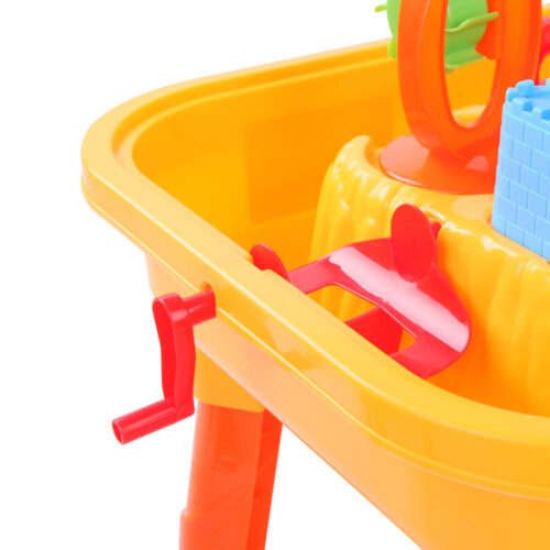 Keezi Kids Sandpit Pretend Play Set Sand Water Table Chair Outdoor Beach Toy - Image 6