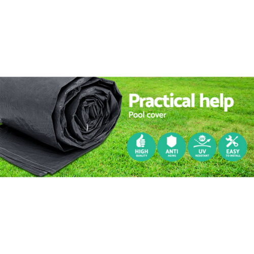 Bestway Pool Cover Fits 3.66m/12ft Round Swimming Pool PVC Blanket 3.7m - Image 6