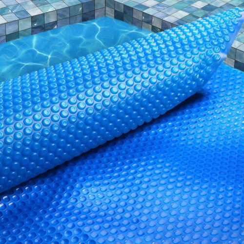 Aquabuddy Pool Cover 500 Micron 11x4.8m Swimming Pool Solar Blanket Blue - Image 7