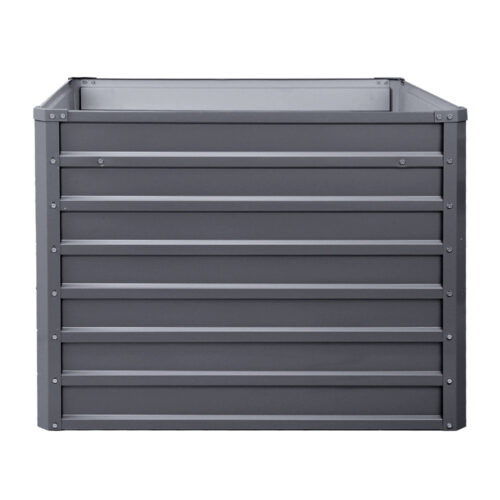 Green Fingers 2x Garden Bed 100x100x77cm Planter Box Raised Container Galvanised - Image 2