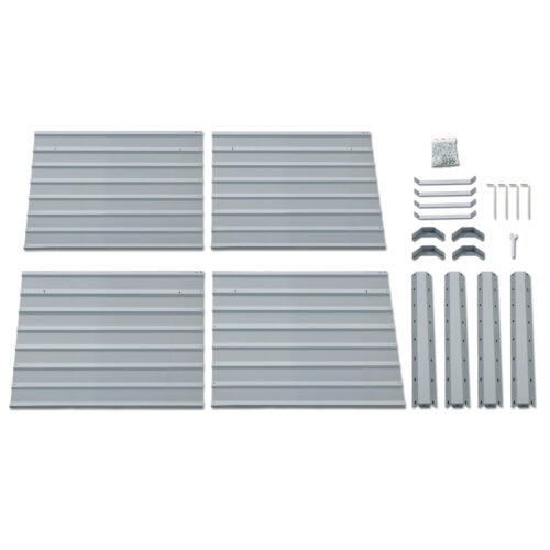 Green Fingers 2x Garden Bed 100x100x77cm Planter Box Raised Container Galvanised - Image 6