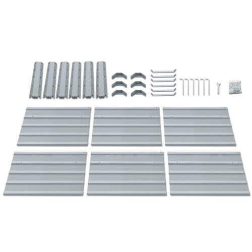 Green Fingers 2x Garden Bed 130x130x46cm Planter Box Raised Container Galvanised - Image 6