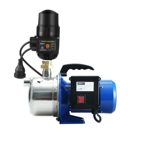Giantz Garden Water Jet Pump High Pressure 1100W Tank Rain Farm Irrigation Black - Image 2