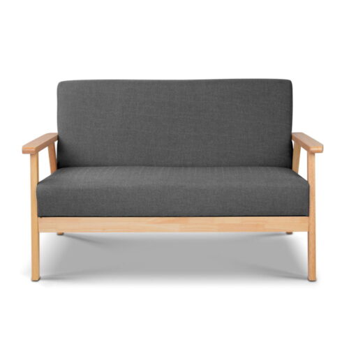 Artiss 2-Seater Sofa Armchair Skane - Image 2