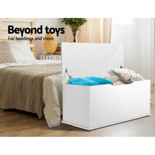 Keezi Kids Toy Box Chest Children Container Storage Clothes Organiser Cabinet - Image 4