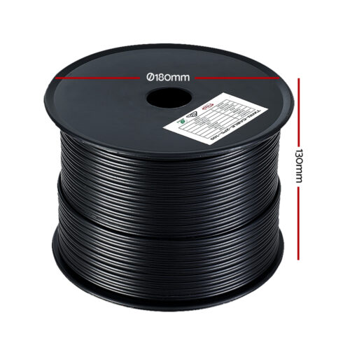 Giantz 2.5MM 100M Twin Core Wire Electrical Cable Extension Car 450V 2 Sheath - Image 2