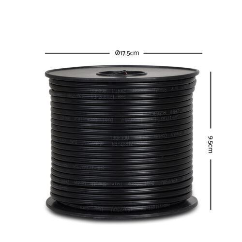 Giantz 3MM 100M Twin Core Wire Electrical Cable Extension Car 450V 2 Sheath - Image 2