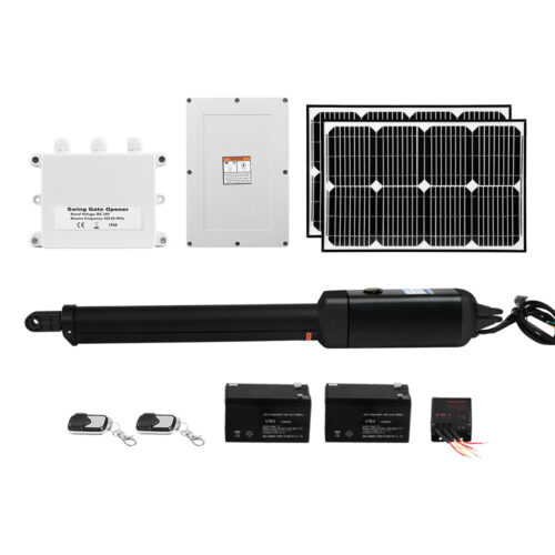 Lockmaster Single Swing Gate Opener 600KG 40W Solar Panel - Image 4