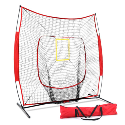 Everfit 7ft Baseball Net Pitching Kit with Stand Softball Training Aid Sports - Image 2