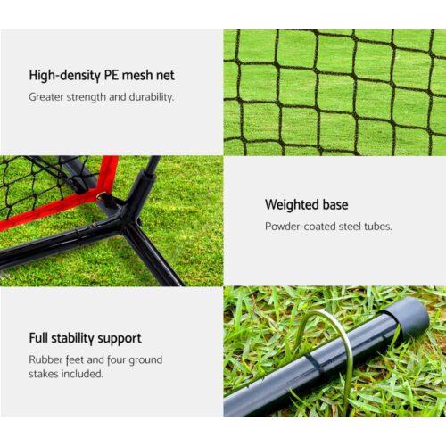 Everfit 7ft Baseball Net Pitching Kit with Stand Softball Training Aid Sports - Image 4