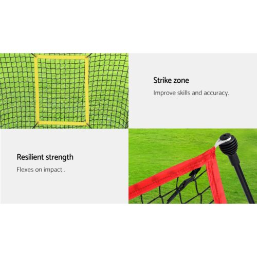 Everfit 7ft Baseball Net Pitching Kit with Stand Softball Training Aid Sports - Image 5