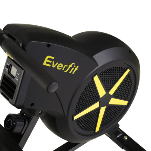 Everfit Rowing Machine Air Rower Exercise Fitness Gym Home Cardio - Image 4