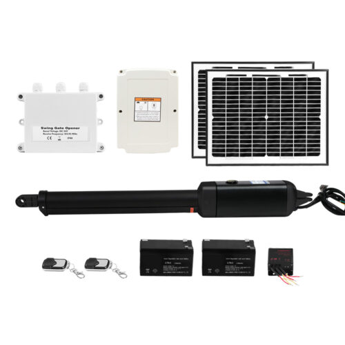 Lockmaster Single Swing Gate Opener 600KG 20W Solar Panel - Image 4