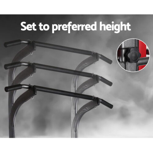 Everfit Weight Bench Chin Up Tower Bench Press Home Gym Wokout 200kg Capacity - Image 6