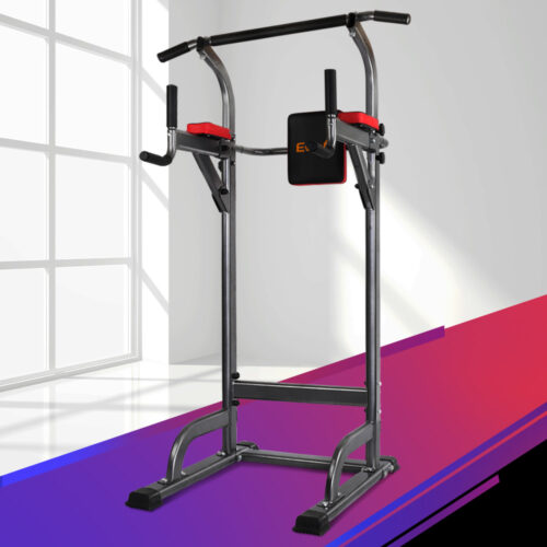 Everfit Weight Bench Chin Up Tower Bench Press Home Gym Wokout 200kg Capacity - Image 8