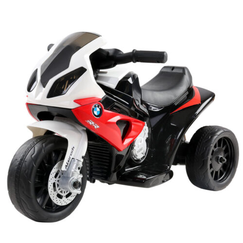 Kids Electric Ride On Car Police Motorcycle Motorbike BMW Licensed S1000RR Red - Image 2