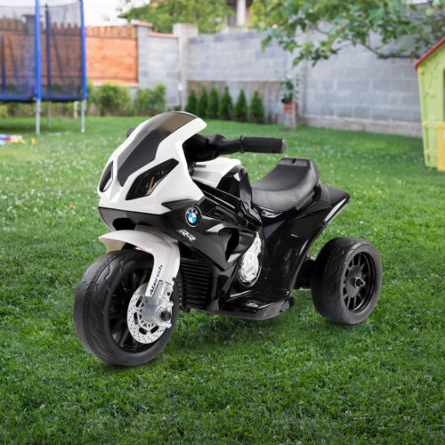 Kids Ride On Car Electric Ride On Cars Motorcycle Motorbike BMW Licensed S1000RR Black - Image 9