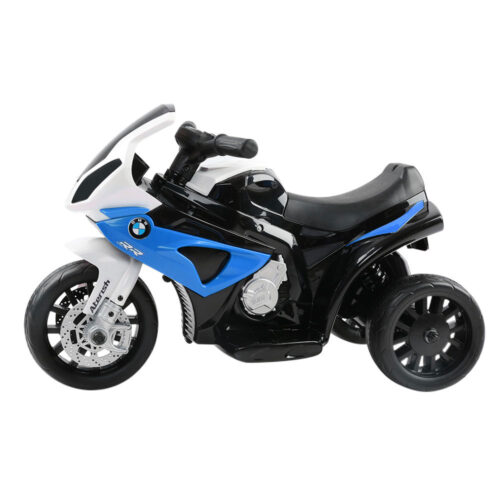 Kids Electric Ride On Car Police Motorcycle Motorbike BMW Licensed S1000RR Blue - Image 5