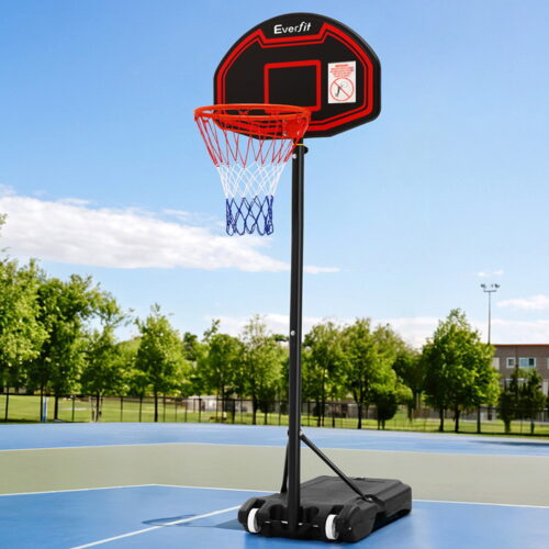 Everfit 2.1M Basketball Hoop Stand System Adjustable Portable Pro Kids Black - Image 8
