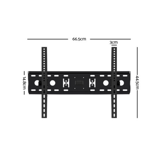 Artiss TV Wall Mount Bracket for 32"-70" LED LCD TVs Tilt Slim Flat Low Profile - Image 2