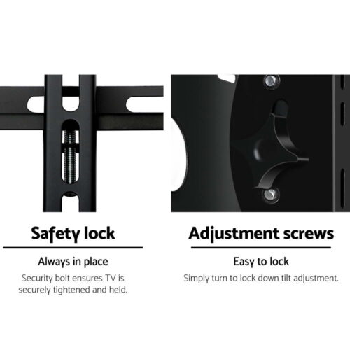 Artiss TV Wall Mount Bracket for 32"-70" LED LCD TVs Tilt Slim Flat Low Profile - Image 5