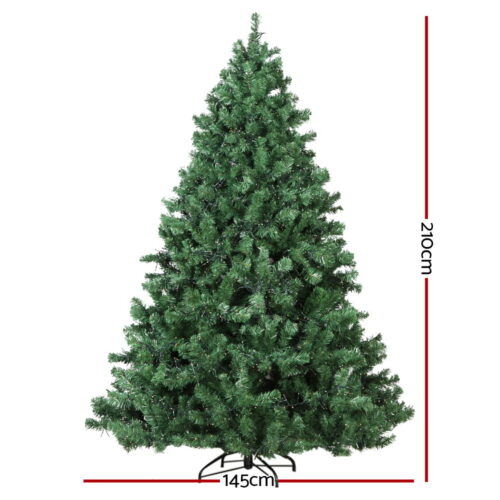 Jingle Jollys Christmas Tree 2.1M Xmas Tree Decorations 3000 LEDs 8 Light Mode - Image 3