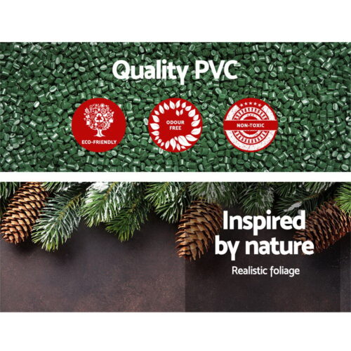 Jingle Jollys 60cm Christmas Wreath Garland Xmas Decorations Wedding Party - Image 6