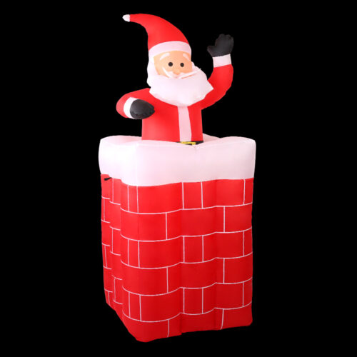 Jingle Jollys Christmas Inflatable Santa Pop Up 1.8M Illuminated Decorations - Image 2