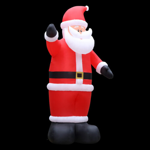 Jingle Jollys Christmas Inflatable Santa 5M Illuminated Decorations - Image 2