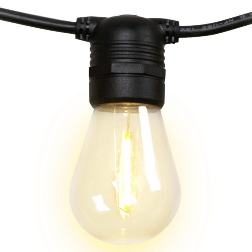 32m LED Festoon String Lights Christmas Decorations Wedding Party Outdoor Garden - Image 8