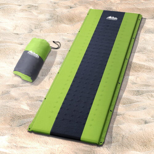Weisshorn Self Inflating Mattress Camping Sleeping Mat Air Bed Pad Single Green - Image 7