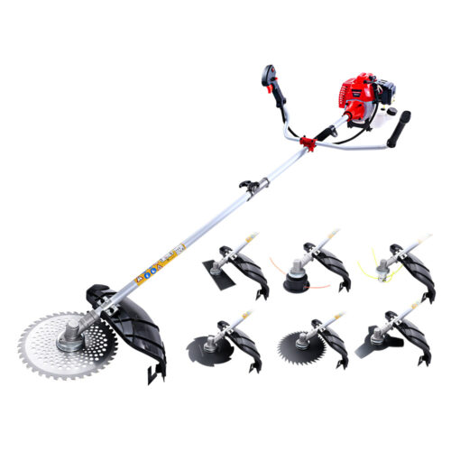 Giantz 62CC Pole Circular Saw Petrol Brush Cutter Whipper Snipper 7-in-1 - Image 2