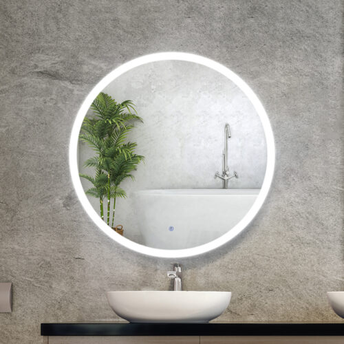 Embellir Wall Mirror 90cm with Led light Makeup Home Decor Bathroom Round Vanity - Image 7