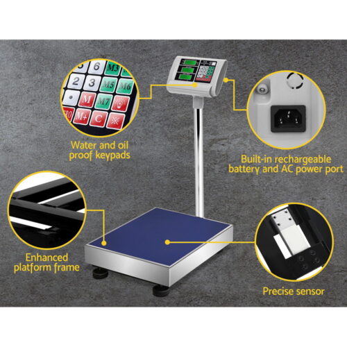 Emajin Platform Scales Digital 300KG Electronic Scale Counting LCD - Image 4