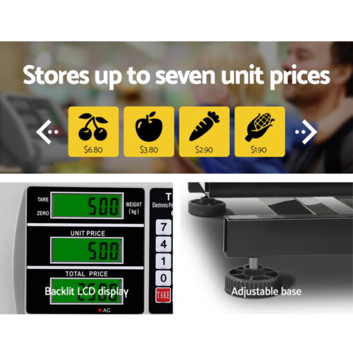 Emajin Platform Scales Digital 300KG Electronic Scale Counting LCD - Image 5