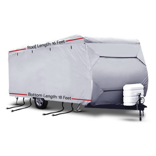 Weisshorn 16-18ft Caravan Cover Campervan 4 Layer UV Water Resistant - Image 3