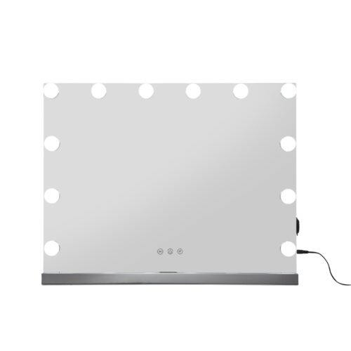 Embellir Makeup Mirror 58x46cm Hollywood Vanity with LED Light Tabletop Wall - Image 3