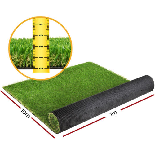 Prime Turf Artificial Grass 20mm 1mx10m Synthetic Fake Lawn Turf Plastic Plant 4-coloured - Image 3