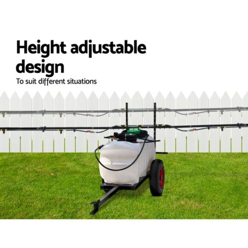 Giantz Weed Sprayer 100L Trailer 5M Boom Garden Spray - Image 4