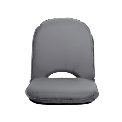Artiss Floor Lounge Sofa Camping Chair Grey - Image 4