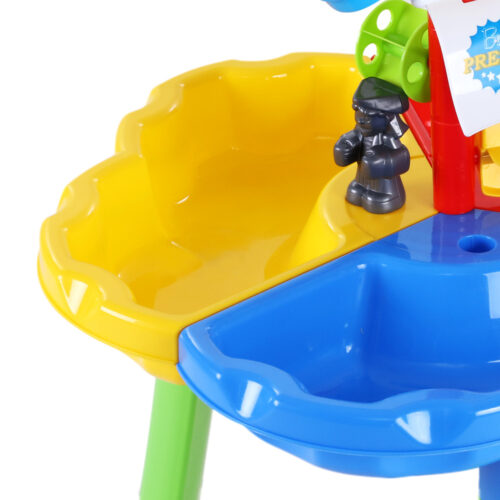 Keezi Kids Sandpit Pretend Play Set Outdoor Sand Water Table Beach Toy - Image 4