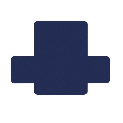 Artiss Sofa Cover Couch Covers 3 Seater Quilted Navy - Image 2