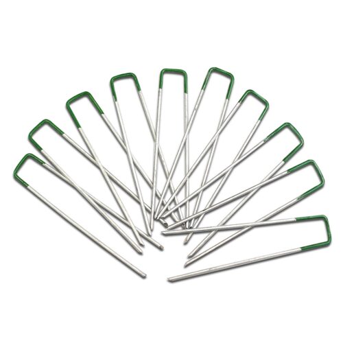 Prime Turf Artificial Grass 100pcs Synthetic Pins Fake Lawn Turf Weed Mat Pegs Joining Tape - Image 4