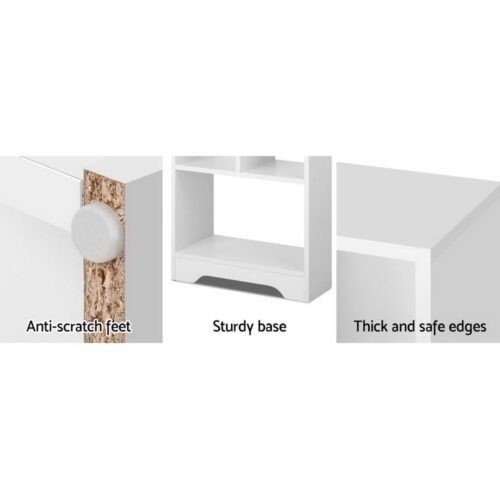 Artiss Bookshelf 6 Tiers - ANA White - Image 6
