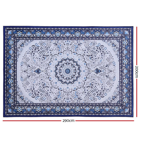 Artiss Rug 200x290cm Area Rug Large Carpet Soft Short Pile Modern Gaspar - Image 3