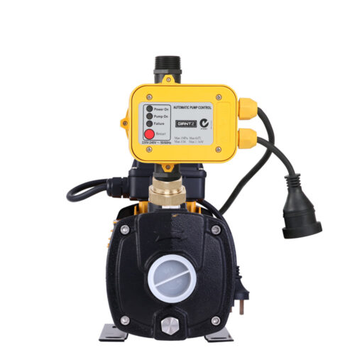 Giantz Garden Water Pump High Pressure 2000W 5-Stage Tank Irrigation Yellow - Image 4