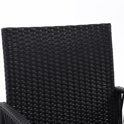 Gardeon 2PC Outdoor Dining Chairs Patio Furniture Wicker Lounge Chair Garden - Image 7