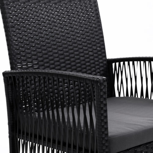 Gardeon 2PC Outdoor Dining Chairs Patio Furniture Wicker Lounge Chair Garden - Image 8